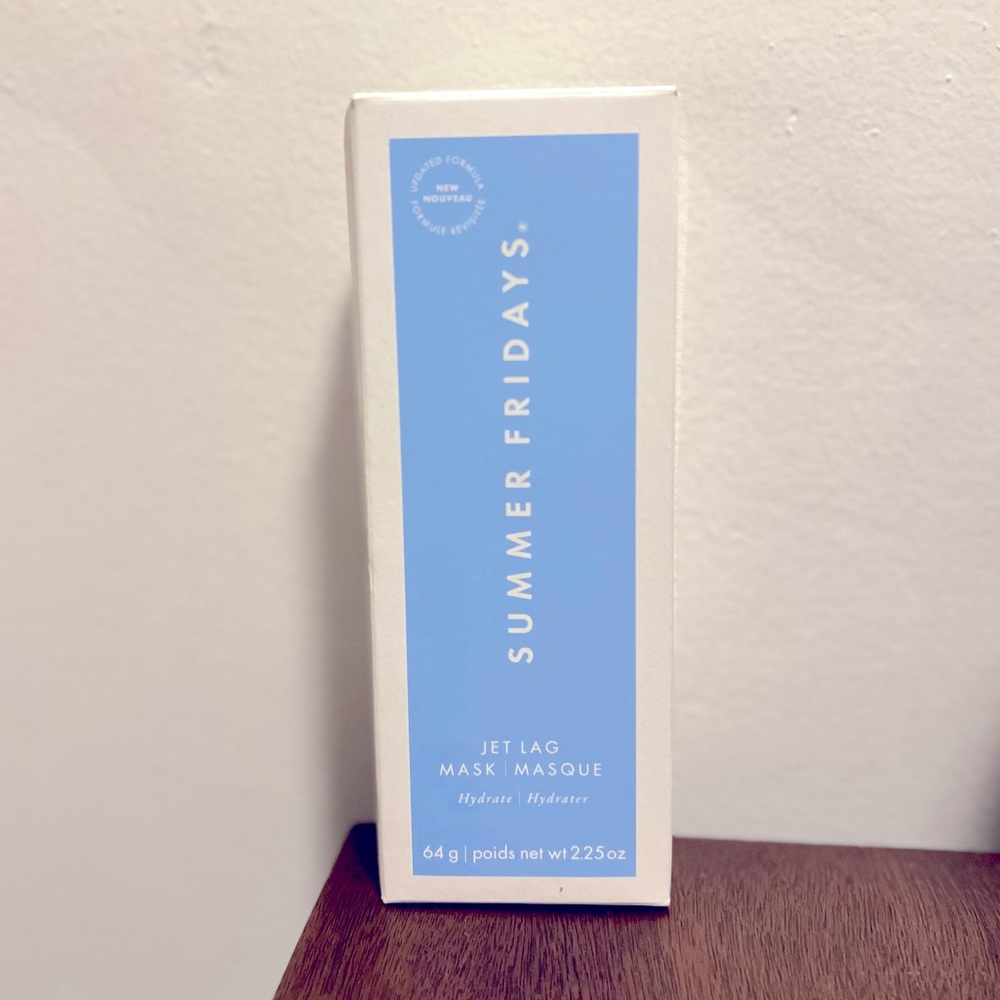 Summer Fridays jet lag mask